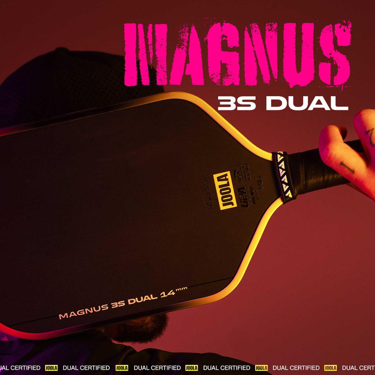 JOOLA Magnus 3S Dual 14mm Pickleball Paddle