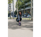 Chaya Melrose Black & Pink Roller Skates