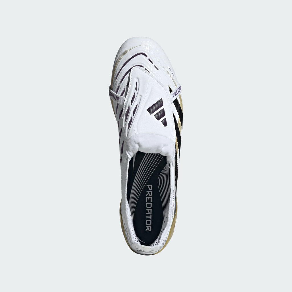 Adidas Predator Elite FG-Cloud White / Core Black / Gold Metallic
