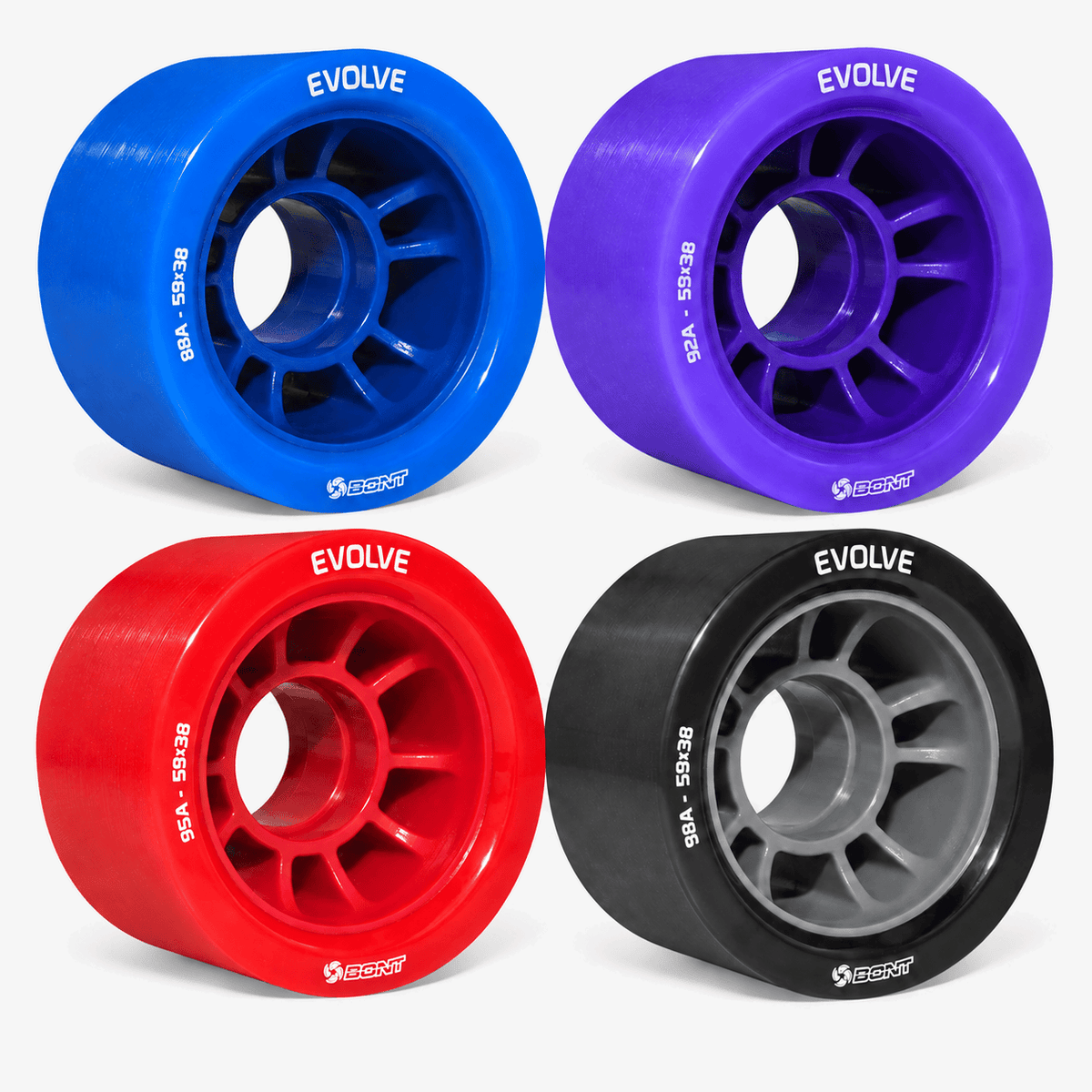 Evolve 59mm Roller Skate Wheels
