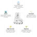 Flying Eagle X7D Reaver S7680 White Skates